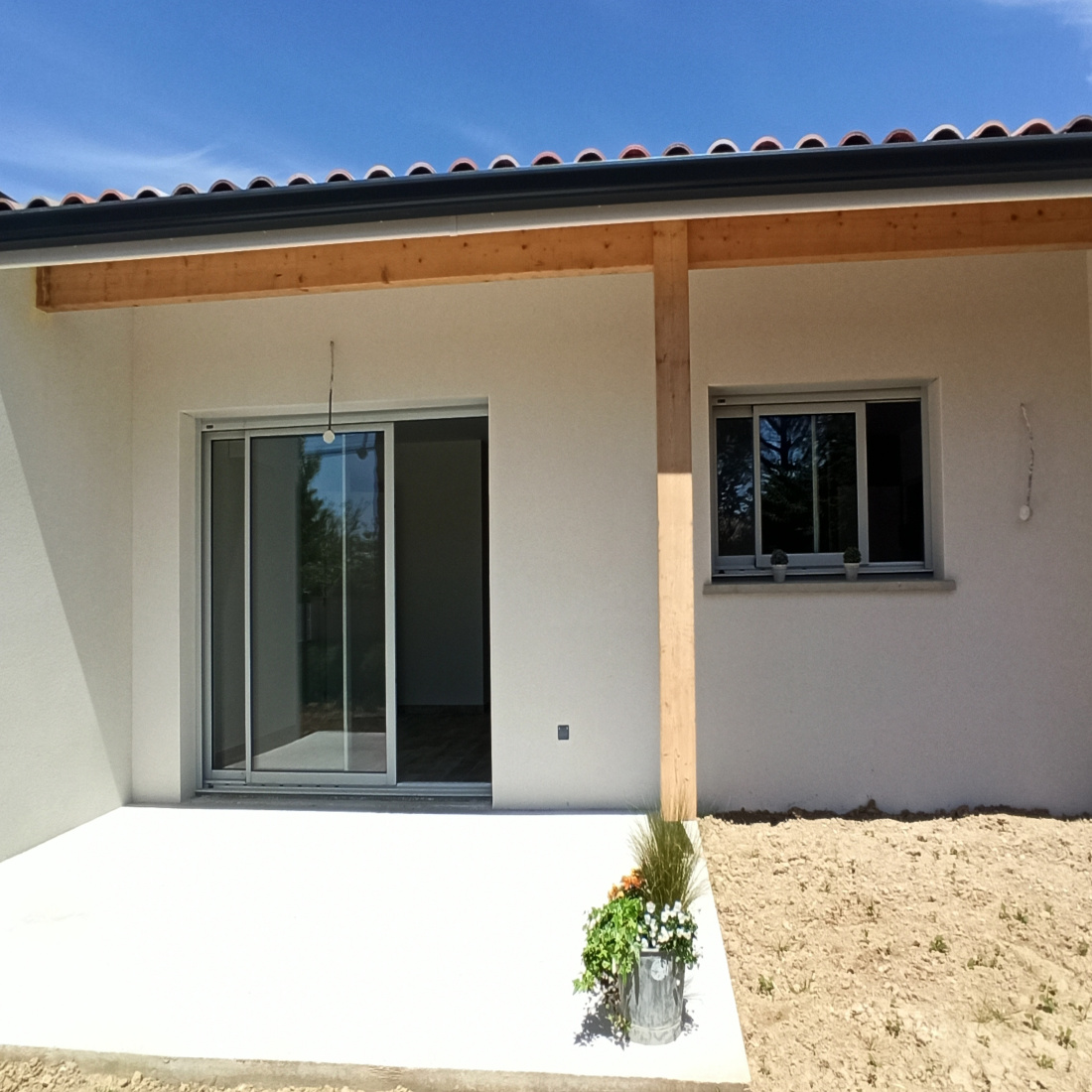 vente MAISON NEUVE T4 DE PLAIN PIED DEJA CONSTRUITE L'Agence Immobilière