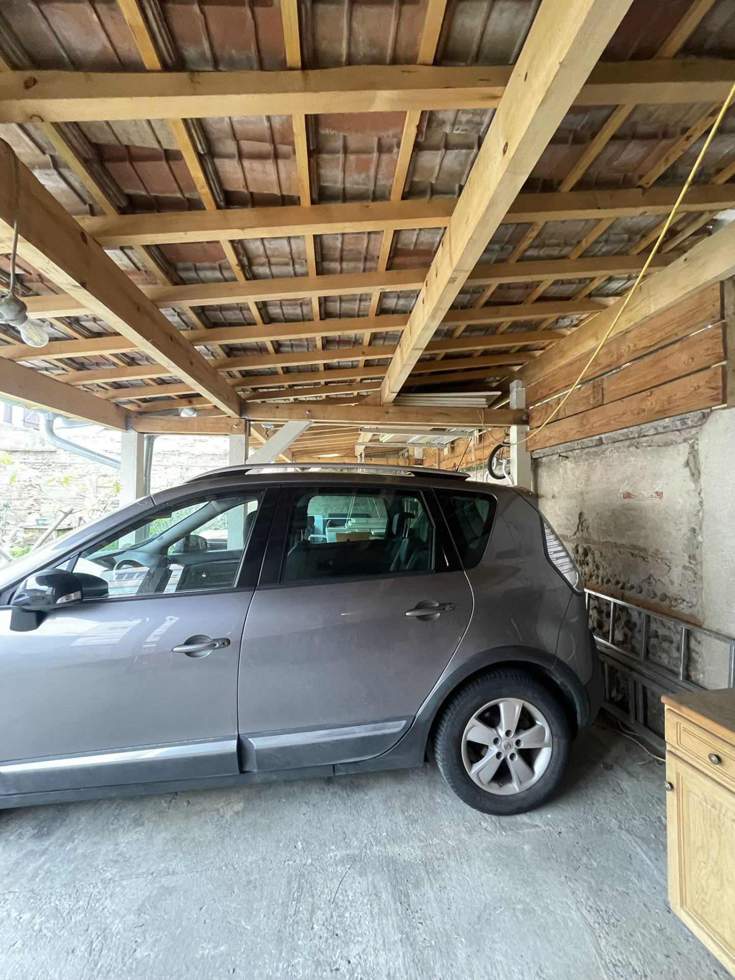 Stationnement pergola